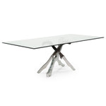Legend Modern Glass & Stainless Steel Dining Table by VIG Furniture - View 6