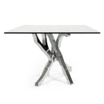 Legend Modern Glass & Stainless Steel Dining Table by VIG Furniture - View 8
