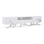Legend - 87"-Wide Modern White TV Stand by VIG Furniture - View 6