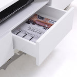 Legend 79"-Wide Modern White TV Stand by VIG Furniture - View 11