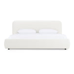 Liam - Modern Ivory Fabric Upholstered Bed by VIG Furniture - View 1