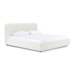 Liam - Modern Ivory Fabric Upholstered Bed by VIG Furniture - View 7
