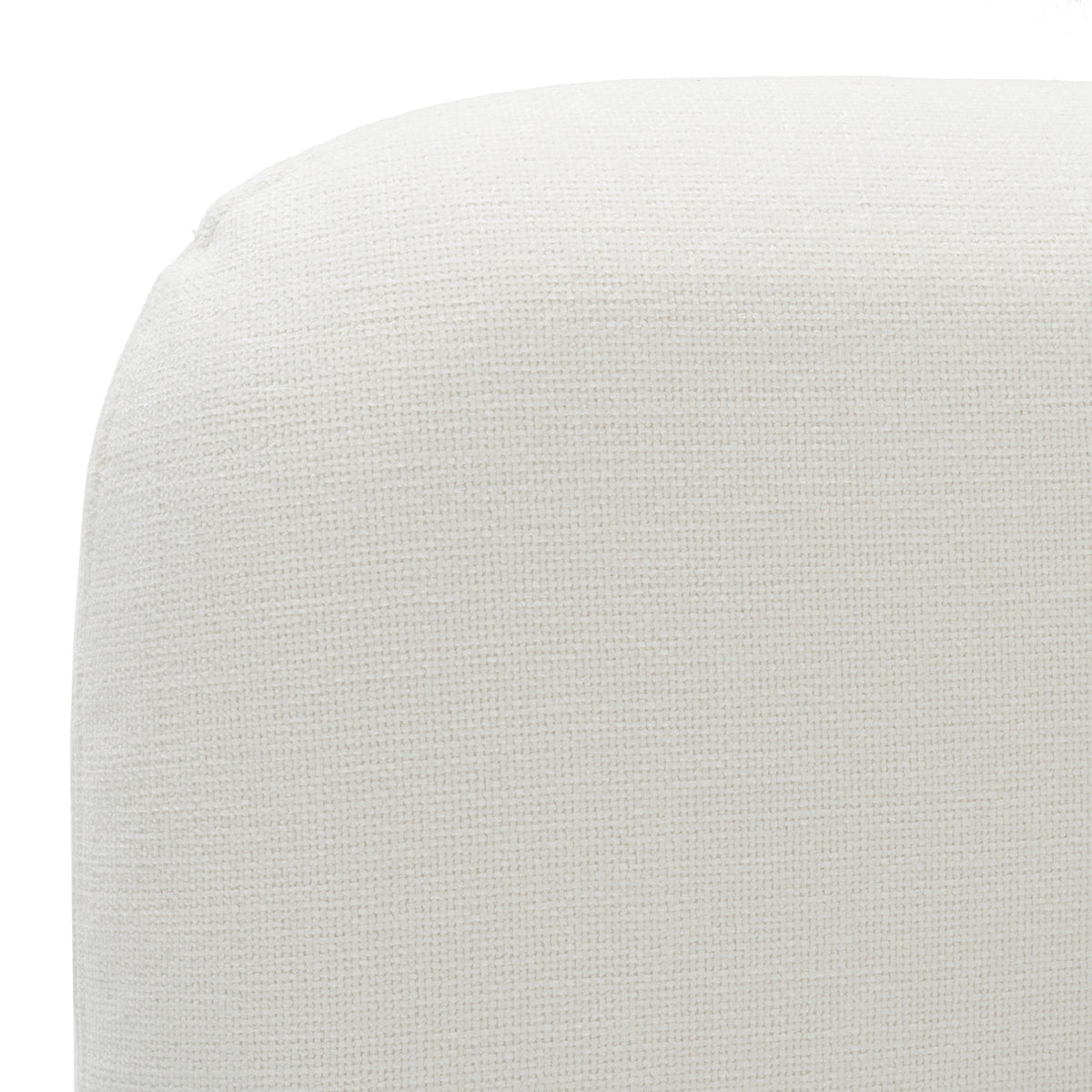 Liam - Modern Ivory Fabric Upholstered Bed by VIG Furniture - View 10