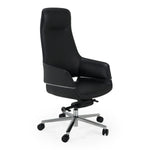 Liddell - Modern Black Leather Executive Office Chair by VIG Furniture - View 1