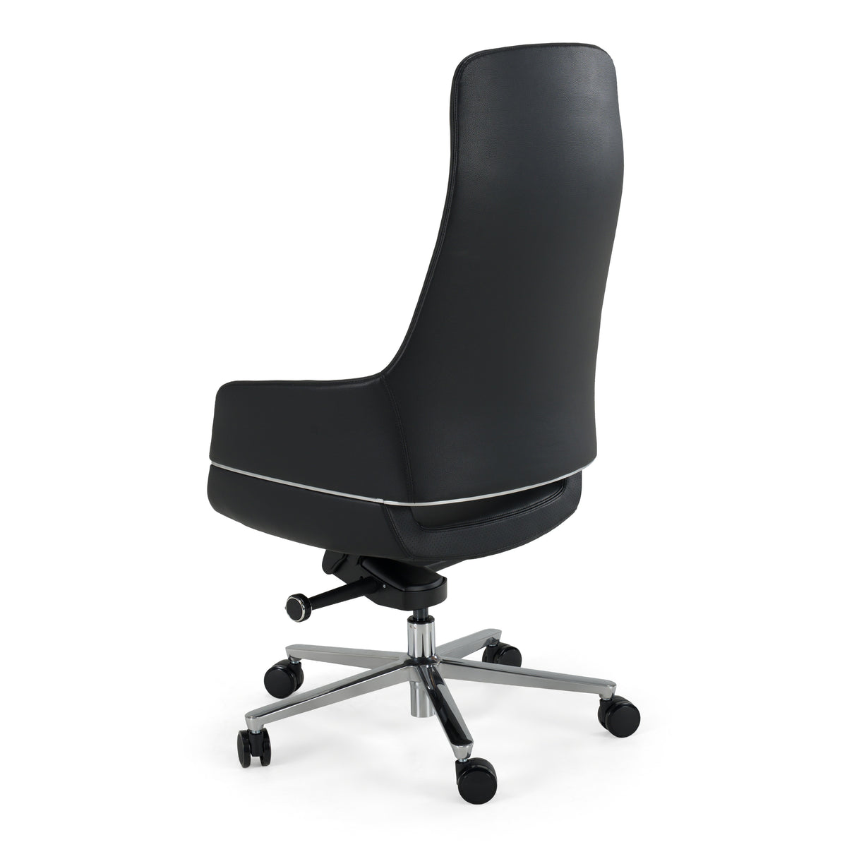 Liddell - Modern Black Leather Executive Office Chair by VIG Furniture - View 7