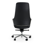 Liddell - Modern Black Leather Executive Office Chair by VIG Furniture - View 3