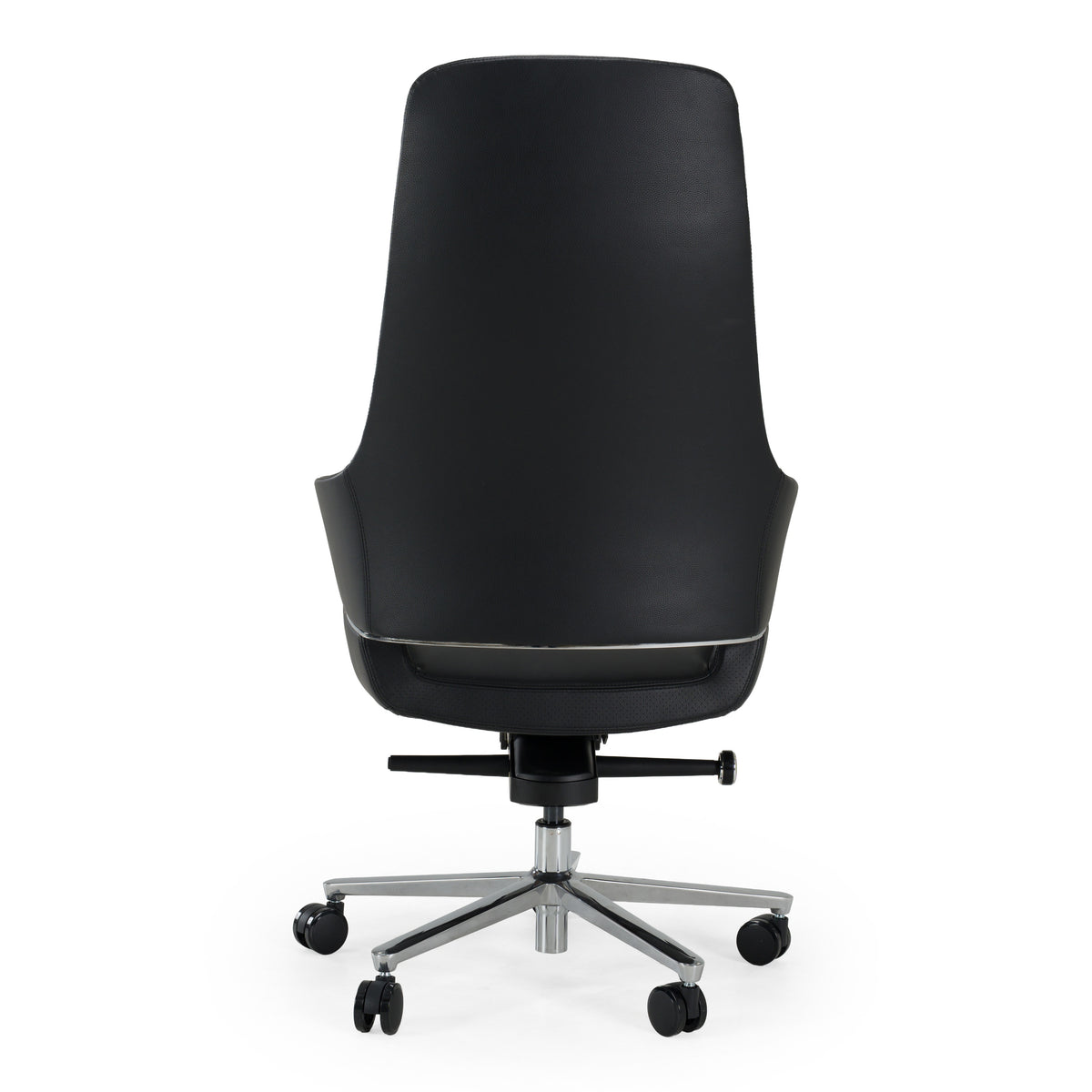 Liddell - Modern Black Leather Executive Office Chair by VIG Furniture - View 3