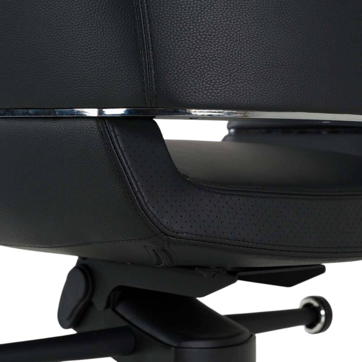 Liddell - Modern Black Leather Executive Office Chair by VIG Furniture - View 6