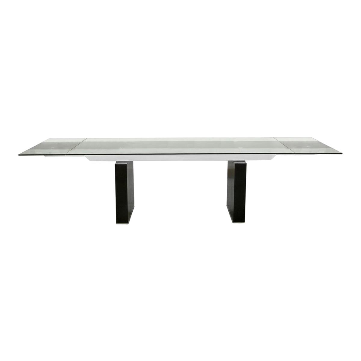Lisbon Modern Glas Extendable Dining Table by VIG Furniture - View 9