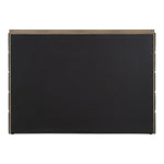 Eastern King Lois - Modern Grey Leather & Beige Shagreen Bed by VIG Furniture - View 3