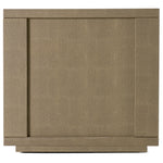 Lois - Modern Beige Shagreen + Brass Nightstand by VIG Furniture - View 8