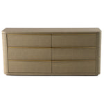Lois - Modern Beige Shagreen + Brass Dresser by VIG Furniture - View 6