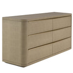 Lois - Modern Beige Shagreen + Brass Dresser by VIG Furniture - View 7