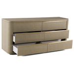Lois - Modern Beige Shagreen + Brass Dresser by VIG Furniture - View 10