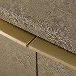 Lois - Modern Beige Shagreen + Brass Dresser by VIG Furniture - View 9