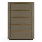 Lois - Modern Beige Shagreen + Brass Chest by VIG Furniture - View 1
