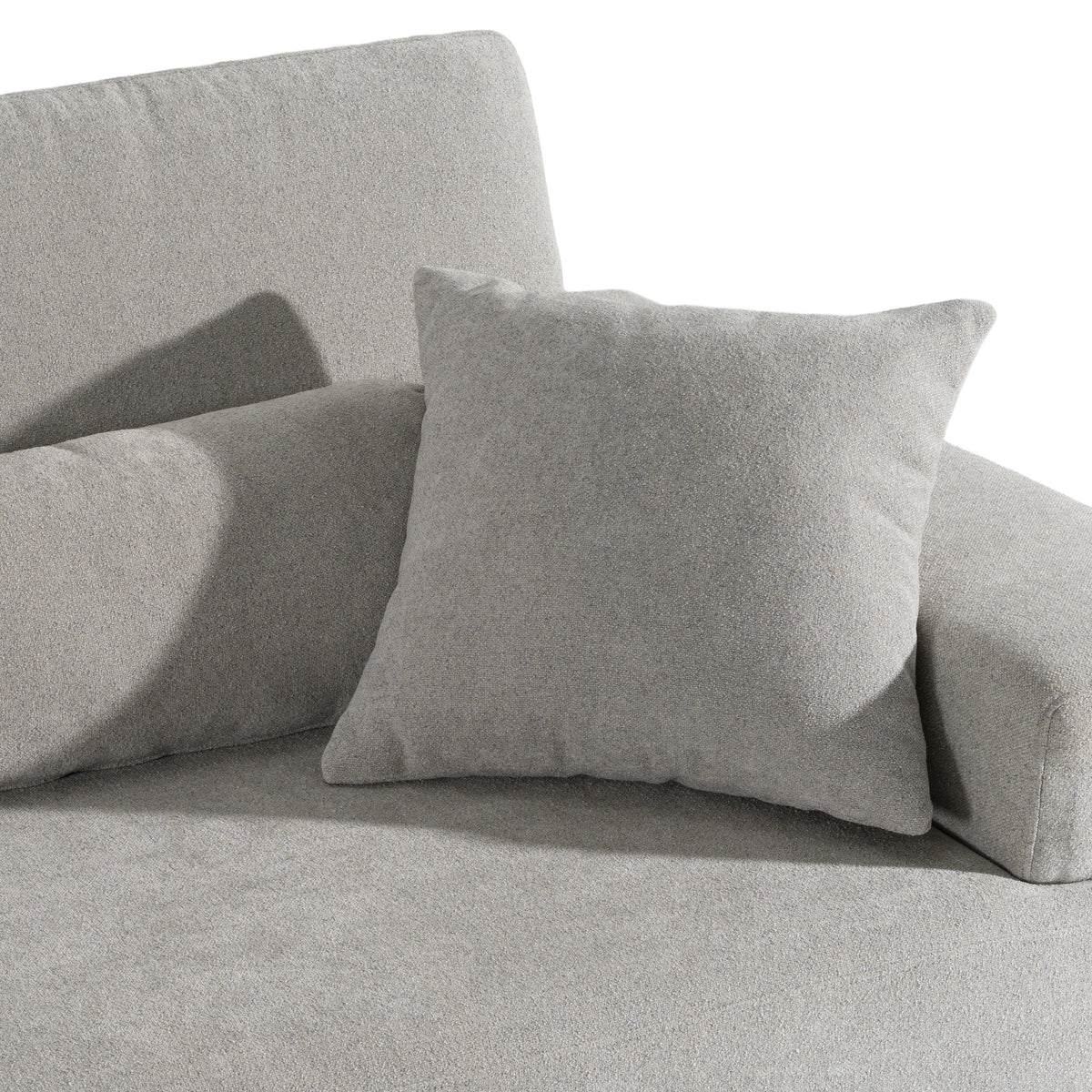 Loki - Modern Grey Fabric 3-Seat Sofa by VIG Furniture - View 5