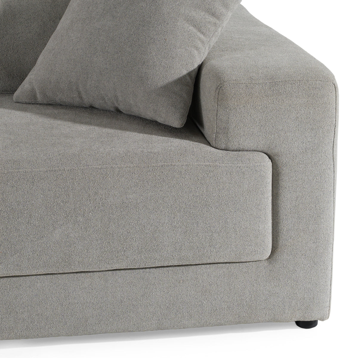 Loki - Modern Grey Fabric 3-Seat Sofa by VIG Furniture - View 6