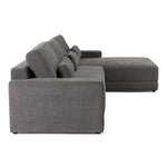 Loki - Modern Grey Fabric Right Facing Sectional Sofa by VIG Furniture - View 3