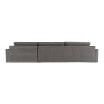 Loki - Modern Grey Fabric Right Facing Sectional Sofa by VIG Furniture - View 4