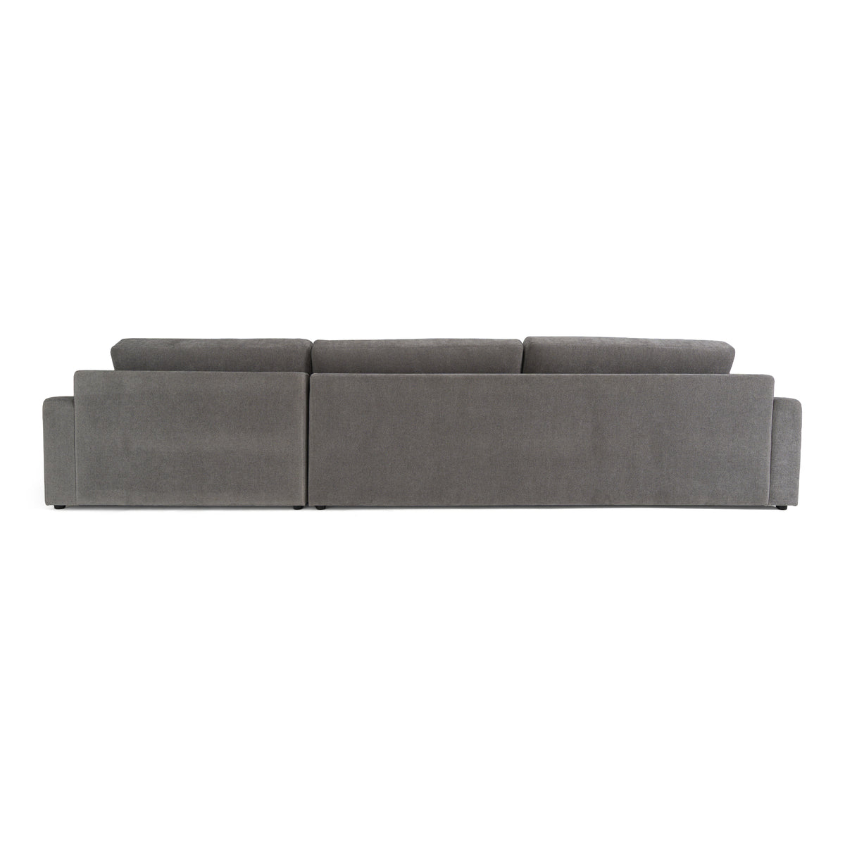 Loki - Modern Grey Fabric Right Facing Sectional Sofa by VIG Furniture - View 4