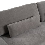 Loki - Modern Grey Fabric Right Facing Sectional Sofa by VIG Furniture - View 6