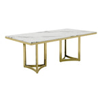Loomis - White Marble & Gold Dining Table by VIG Furniture - View 13
