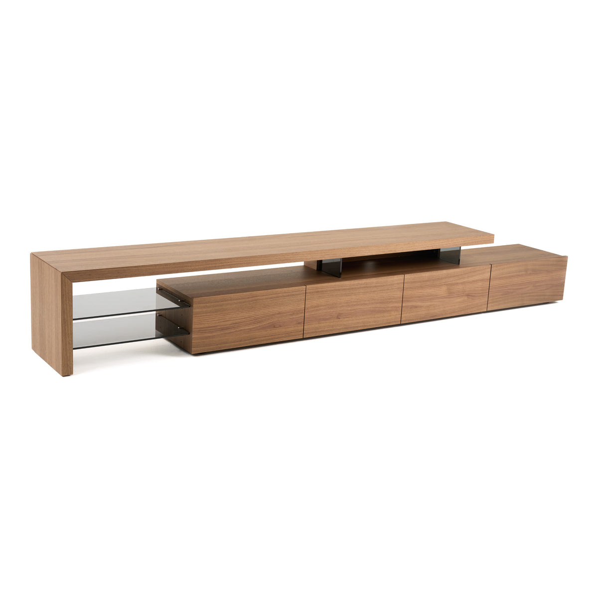 Loreta - Modern Walnut TV Stand by VIG Furniture - View 7
