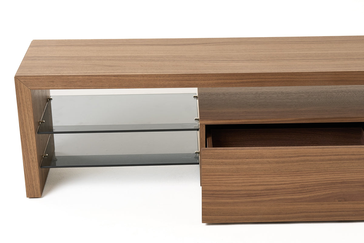 Loreta - Modern Walnut TV Stand by VIG Furniture - View 5