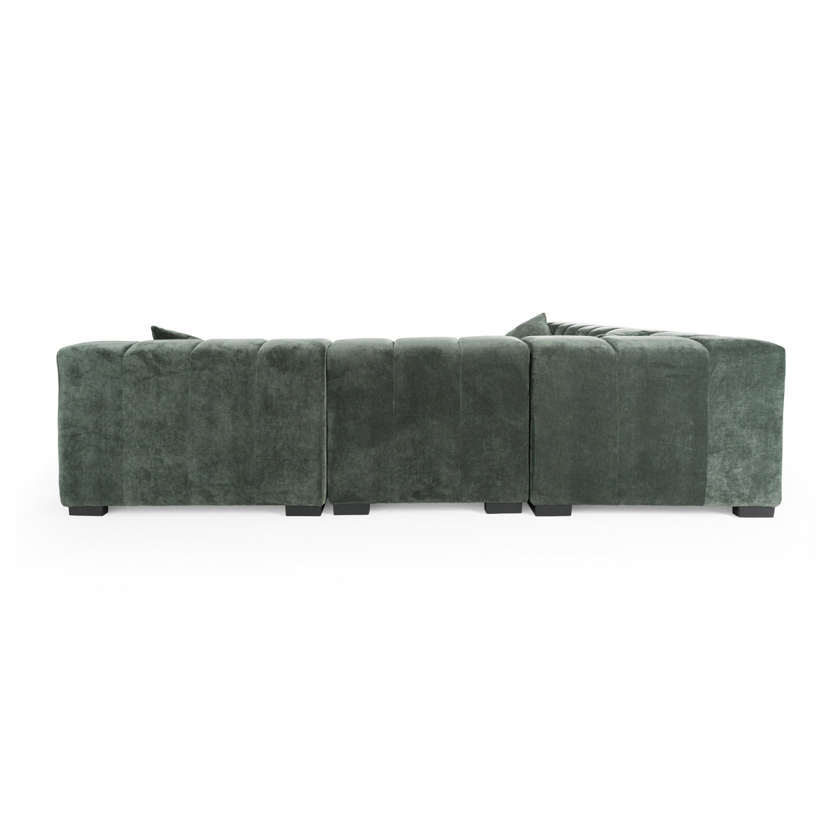 Ludwig - Modern Dark Green Fabric Modular Sectional by VIG Furniture - View 3
