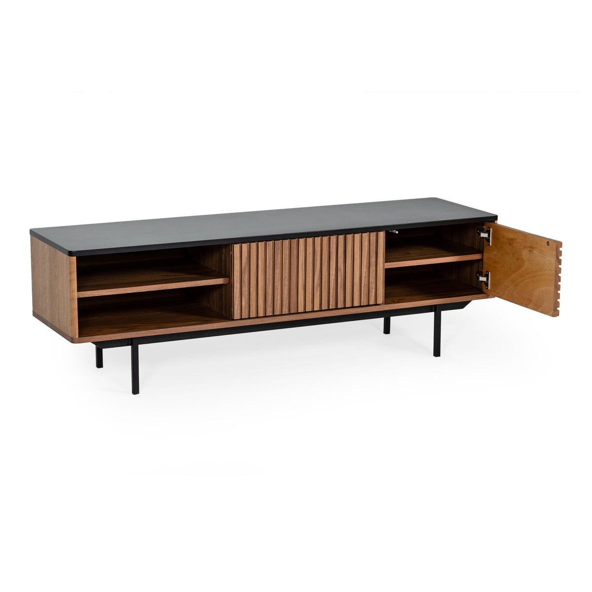 Maggie - Modern Walnut and Grey TV Stand by VIG Furniture - View 8
