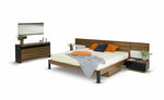 Rondo Mid-Century Platform Bed w/ Nightstands Storage And Lights by VIG Furniture - View 5