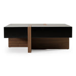 Makai Modern Black & Walnut Coffee Table by VIG Furniture - View 1