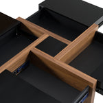 Makai Modern Black & Walnut Coffee Table by VIG Furniture - View 4