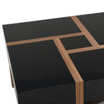 Makai Modern Black & Walnut Coffee Table by VIG Furniture - View 6