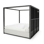Manhattan- Contemporary Canopy Grey Bedroom Set-queen by VIG Furniture - View 6