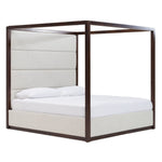 Eastern King Manhattan - Contemporary Canopy Cherry Bedroom Set