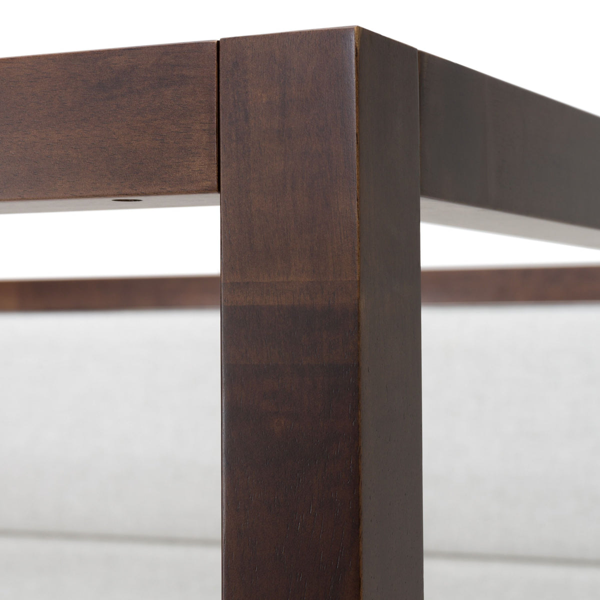 Eastern King Manhattan - Contemporary Canopy Cherry Bedroom Set