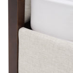 Eastern King Manhattan - Contemporary Canopy Cherry Bedroom Set