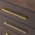 Manhattan - Contemporary Brown Oak and Gold Dresser by VIG Furniture - View 9