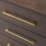 Eastern King Manhattan - Contemporary Canopy Cherry Bedroom Set