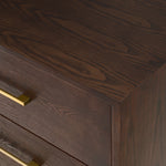 Manhattan - Contemporary Brown Oak and Gold Chest by VIG Furniture - View 7