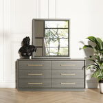 Manhattan- Contemporary Canopy Grey Bedroom Set by VIG Furniture - View 2