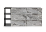 Maranello - Modern Grey Wash & Faux Marble Dresser by VIG Furniture - View 1