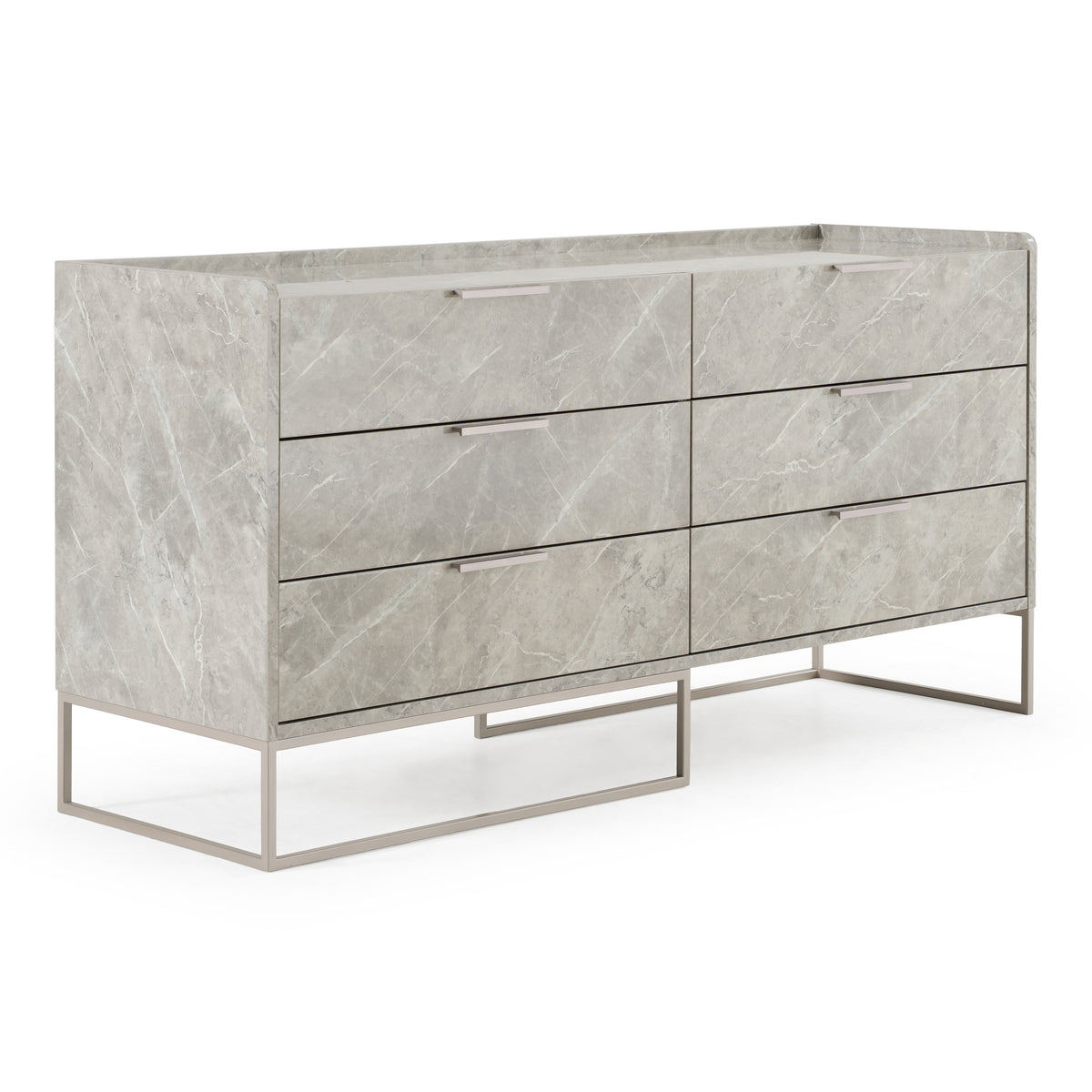 Marbella - Italian Modern Grey Marble Dresser by VIG Furniture - View 3