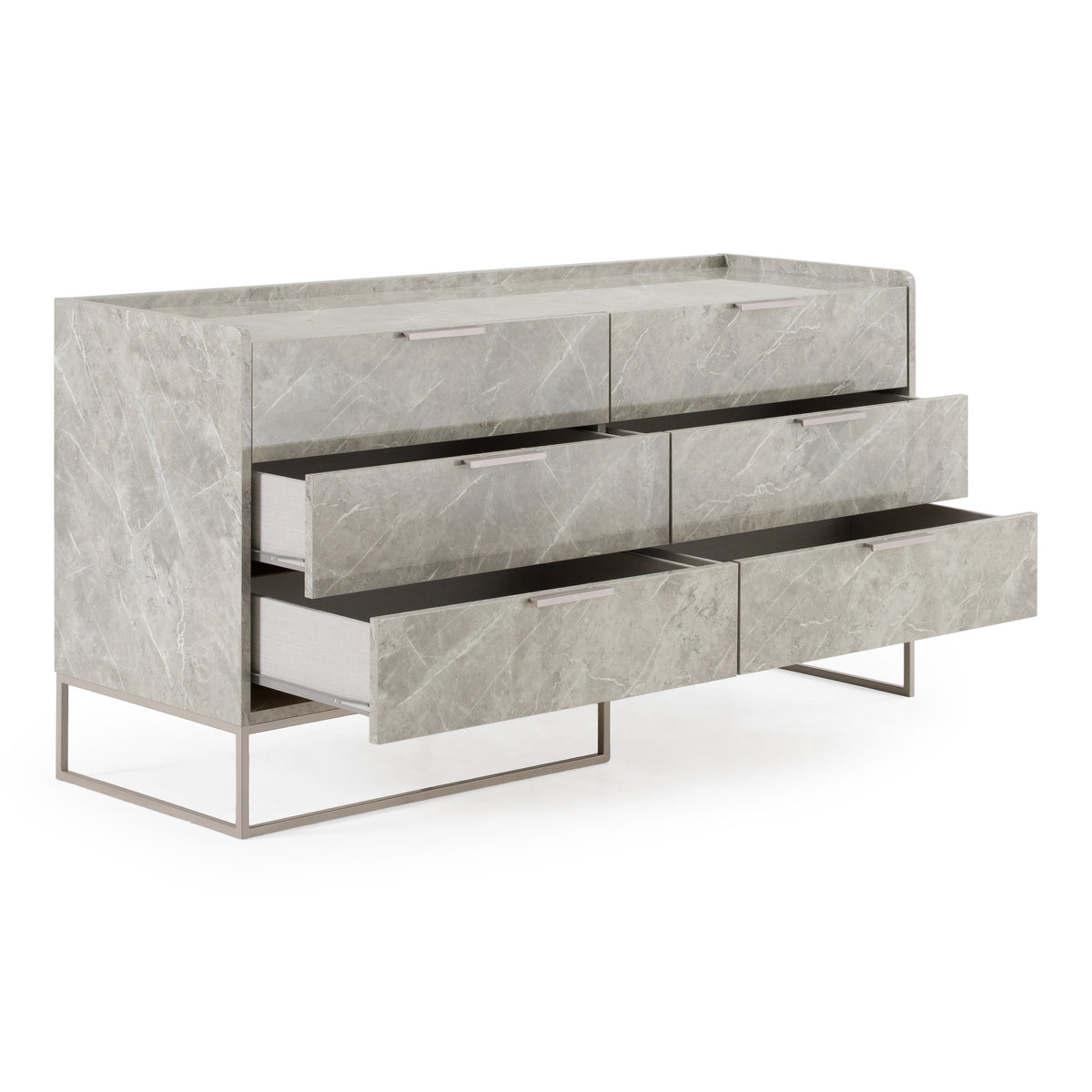 Marbella - Italian Modern Grey Marble Dresser by VIG Furniture - View 6