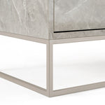 Queen Marbella - Italian Modern Grey Bed Set