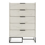 Marbella - Italian Modern White Marble Chest by VIG Furniture - View 1