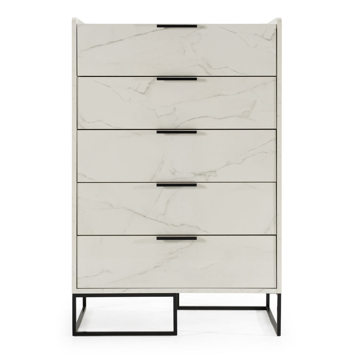 Marbella - Italian Modern White Marble Chest by VIG Furniture - View 1