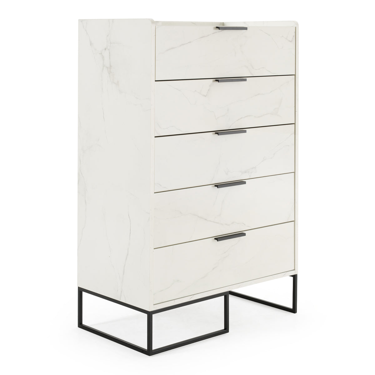 Marbella - Italian Modern White Marble Chest by VIG Furniture - View 2